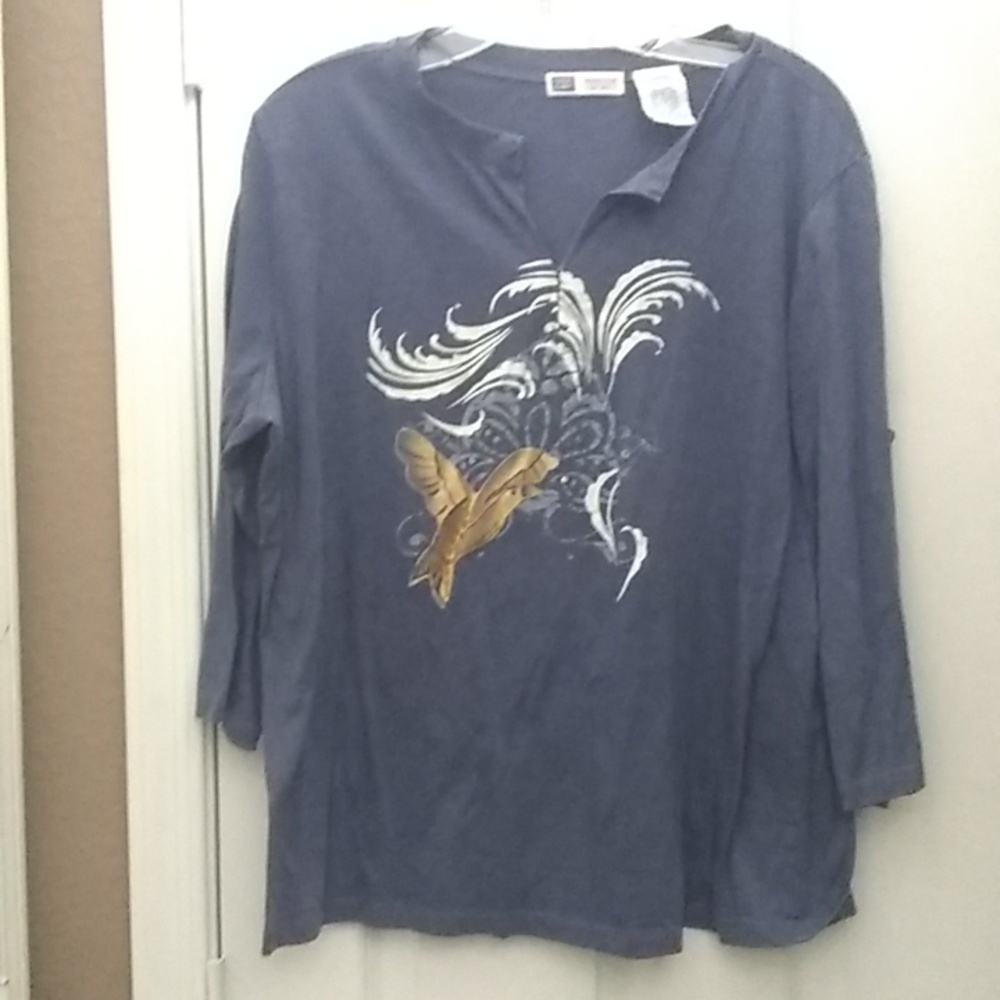 FINAL MARKDOWN Decorative faded glory tee 2x